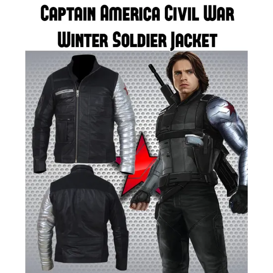 Captain America Civil War Film Winter Soldier Jacket