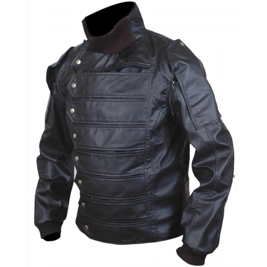 Bucky Barnes Jacket from Captain America The Winter Soldier Movie ...