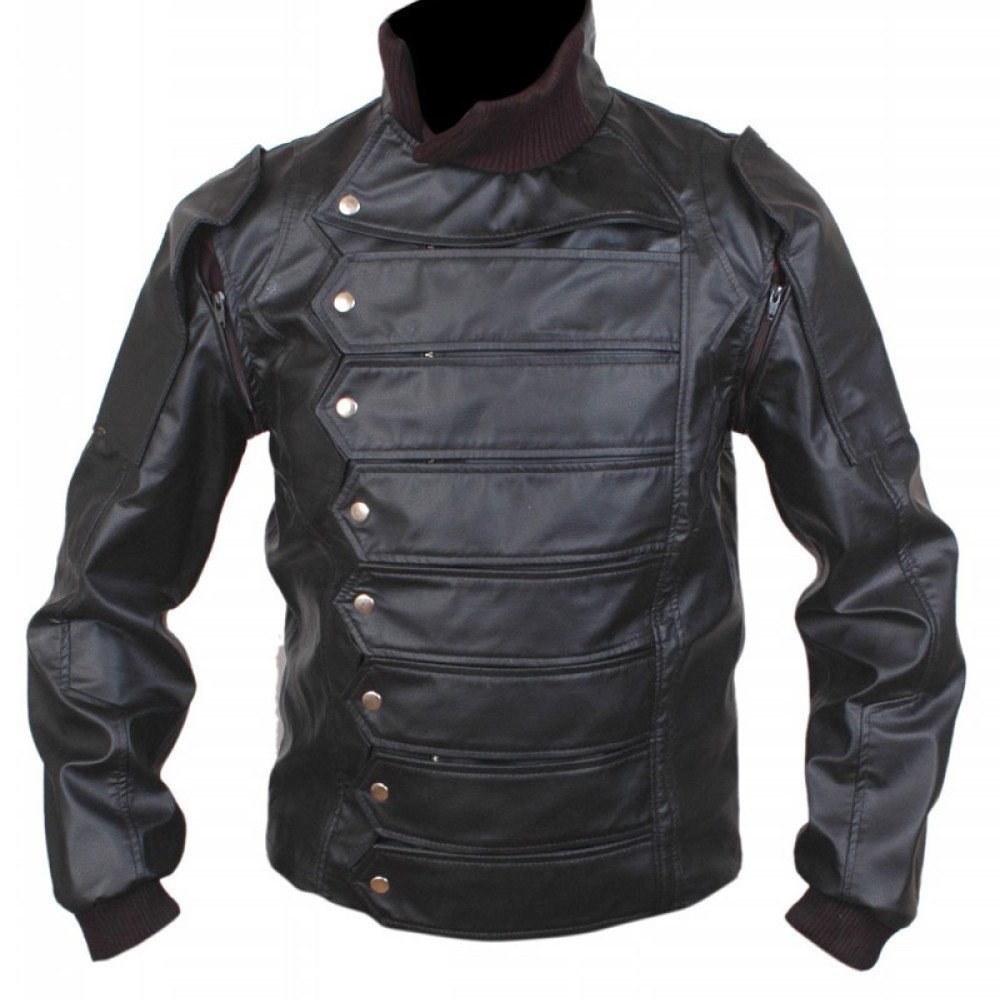 Bucky Barnes Jacket from Captain America The Winter Soldier Movie ...