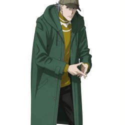 Case File N 221 Kabukicho Sherlock Holmes Green Hooded Coat