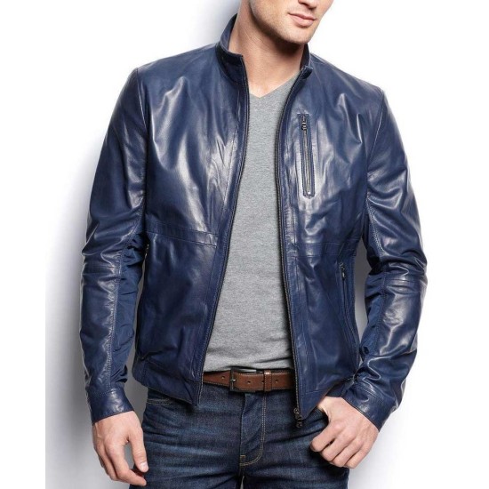 Navy blue casual jacket hotsell