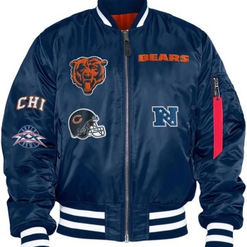 Chicago Bears MA-1 Bomber Jacket