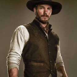 Chris Pratt The Magnificent Seven Brown Vest