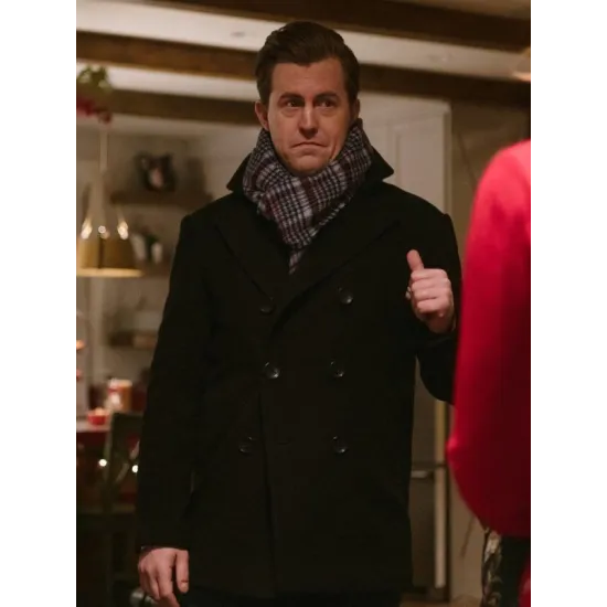 Christmas with the Campbells 2022 Alex Moffat Coat
