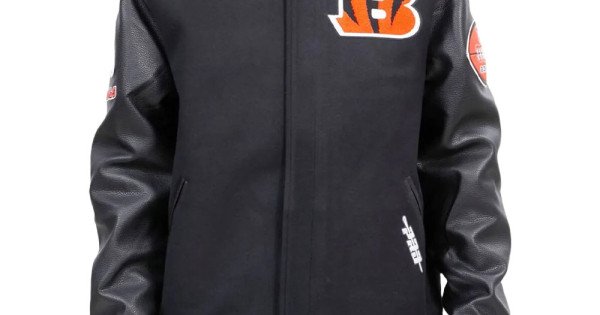 Cincinnati Bengals Varsity Men's Jacket Bomber Jackets Sweatshirts  Streetwear - medicaltourismco