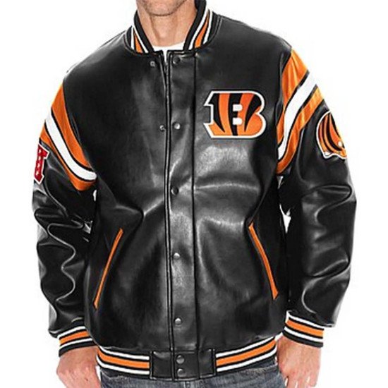 Cincinnati Bengals Super Bowl Letterman Varsity Jacket - Maker of