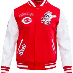 Cincinnati Reds Retro Varsity Jacket