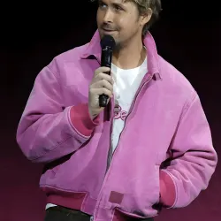 Barbie 2023 Ryan Gosling Suede Jacket