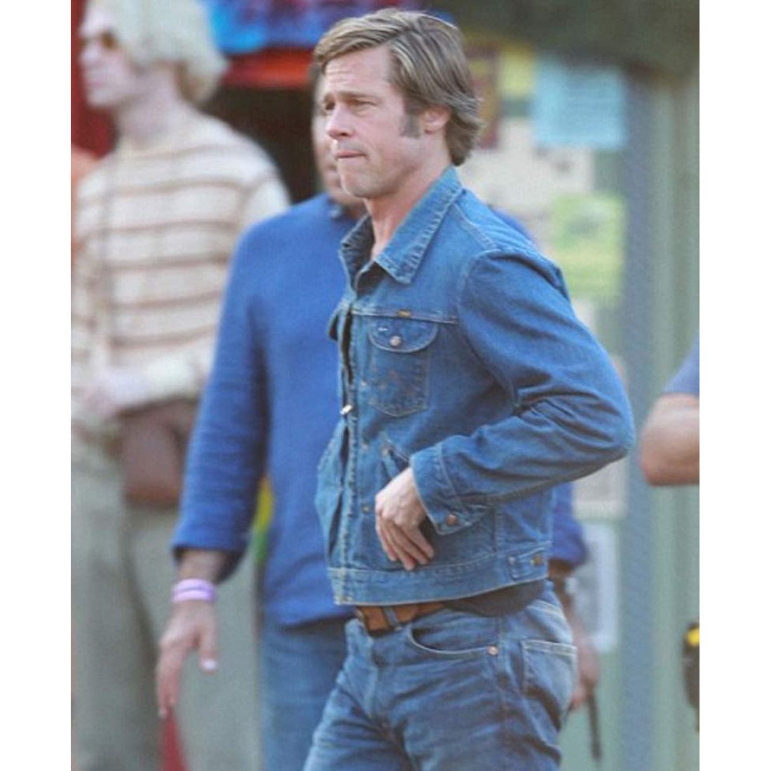 Brad Pitt Denim Jacket