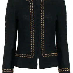 Clipped Jacki Weaver Black Jacket