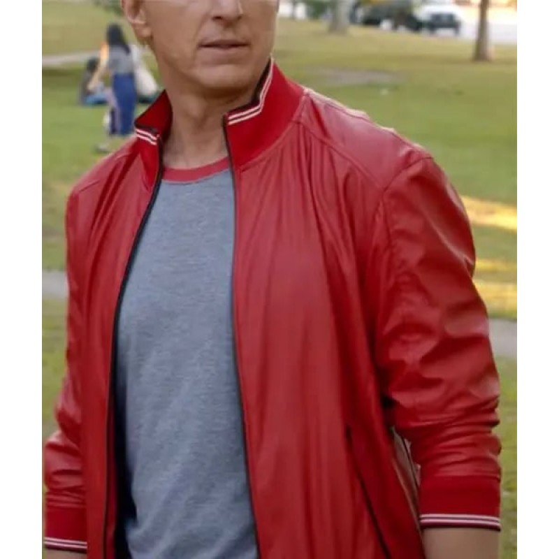 Cobra Kai Johnny Lawrence Red Jacket