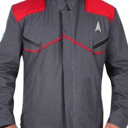 Star Trek Beyond Zachary Quinto Grey Jacket