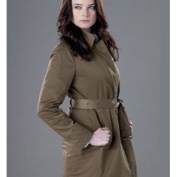 Continuum Rachel Nichols Belted Coat