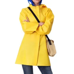 Coraline Adult Costume Yellow Coat