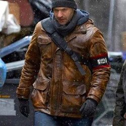 The Strain Corey Stoll Brown Leather Jacket