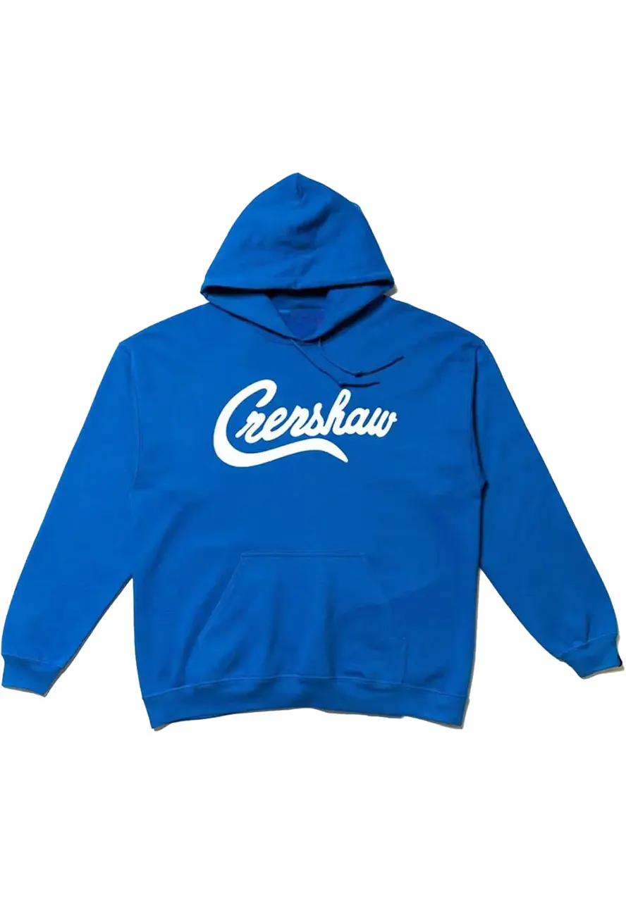 Fear of god crenshaw best sale hoodie blue