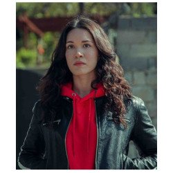 Hazal Subasi The Pit S04 Leather Jacket