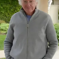 Curb Your Enthusiasm Larry David Grey Track Jacket