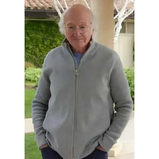 Curb Your Enthusiasm Larry David Grey Track Jacket