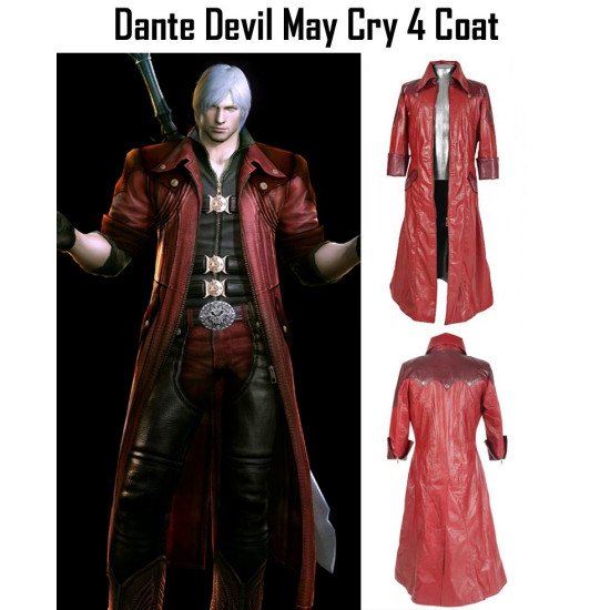 Dante Devil May Cry 4 Jacket - Films Jackets