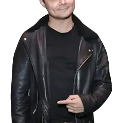 Dating & New York Arturo Castro Shearling Leather Jacket