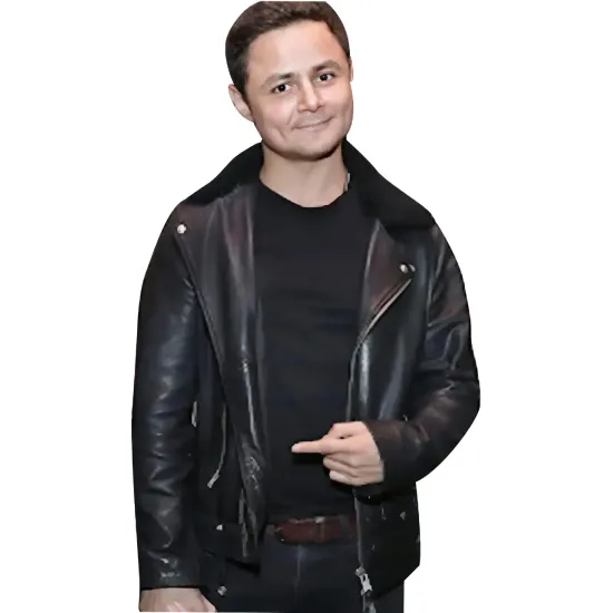 Dating & New York Arturo Castro Shearling Leather Jacket