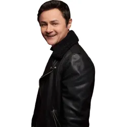 Dating & New York Arturo Castro Shearling Leather Jacket