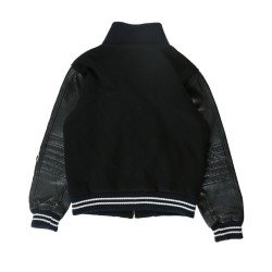 Men's DAVF Undercover Varsity Black Jacket