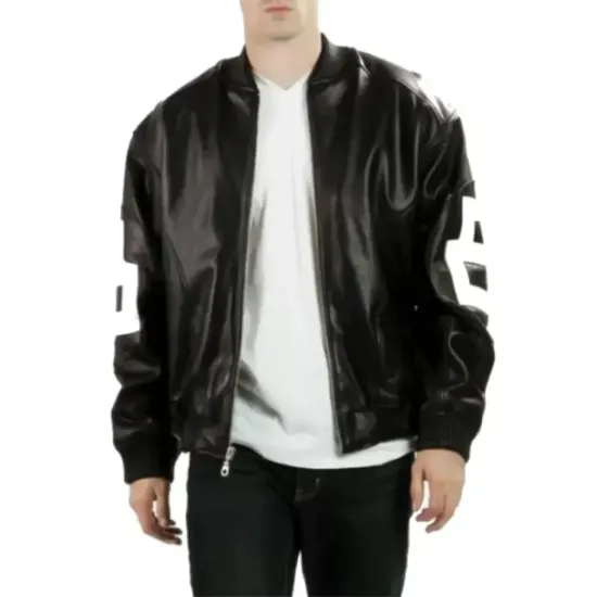 David Puddy Black Seinfeld 8 Ball Jacket