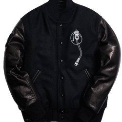 Def Jam Black Varsity Jacket