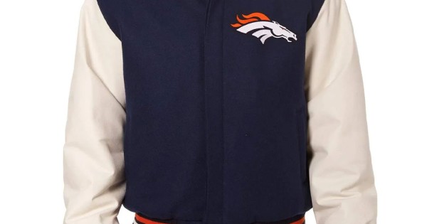 Broncos varsity jacket best sale