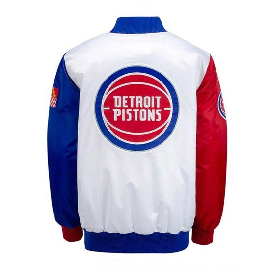 Vintage Leather Detroit Pistons Jacket -  Canada