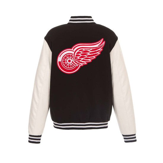 Detroit Red Wings Black Jacket