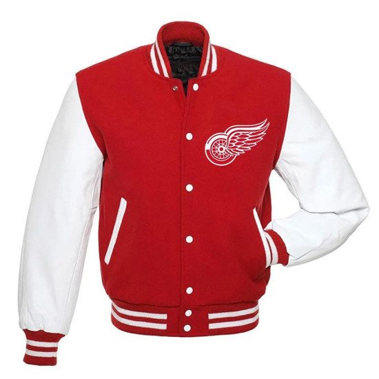 Detroit Red Wings Varsity Jacket