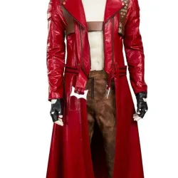 Devil May Cry 3 Dante Red Trench Coat