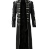 Devil May Cry 5 Vergil Black Leather Coat