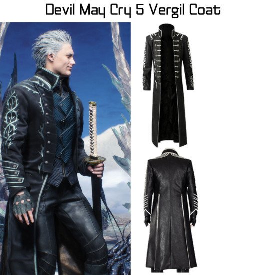 DMC Devil May Cry Vergil Coat