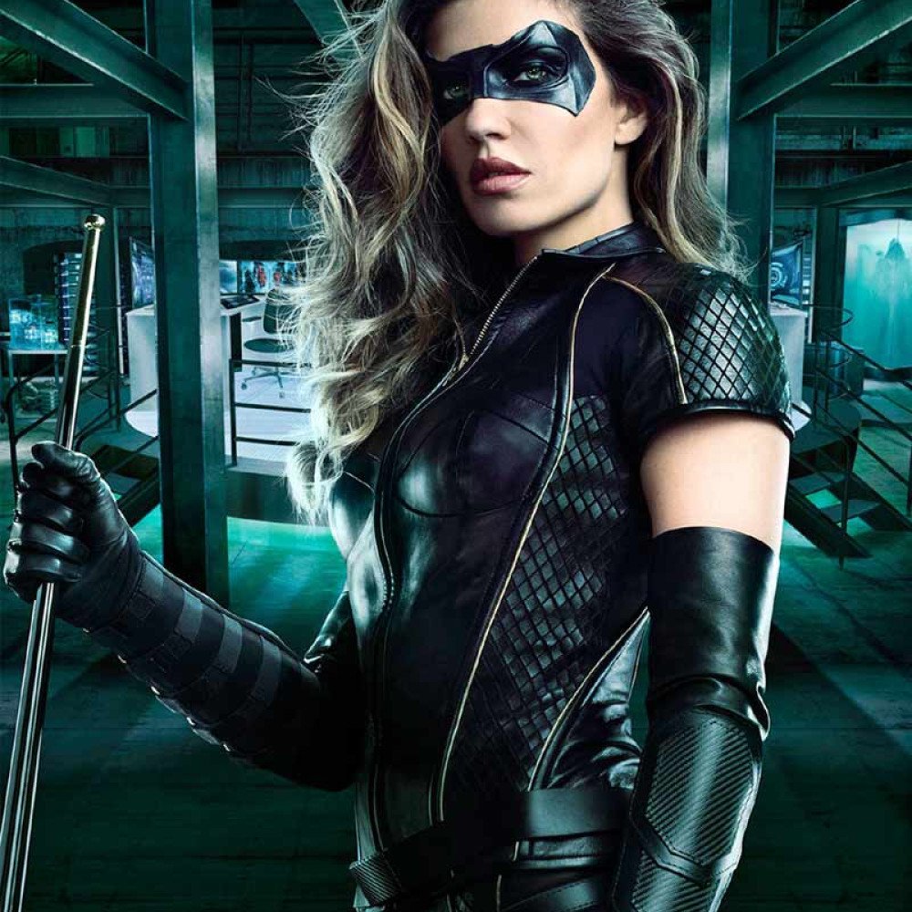 Dinah Drake Arrow Season 6 Black Canary Jacket - Films Jackets