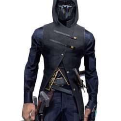 Dishonored 2 Game Corvo Attano Hooded Vest