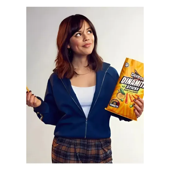 Doritos Dinamita Commercial Jenna Ortega Jacket