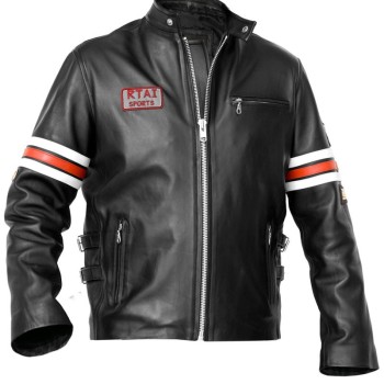 Dr. Gregory House Hugh Laurie Biker Leather Jacket