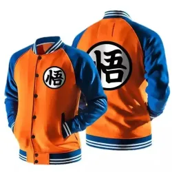 Dragon Ball Z Goku Baseball Bomber Jacket