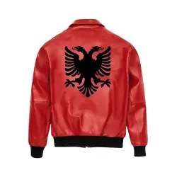 Drake Albanian Flag Jacket