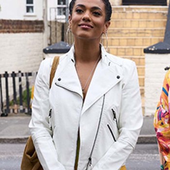 Dreamland Freema Agyeman White Jacket