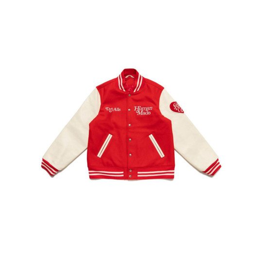 Varsity jacket for teenage fashion girl