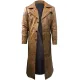 Duster Leather Brown Coat