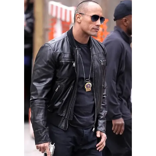 Dwayne Johnson The Rock Leather Jacket