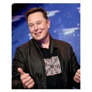 Elon Musk Tesla Event Leather Jacket