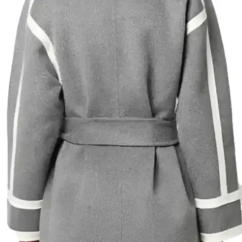 Elsbeth Audrey Corsa Grey Coat