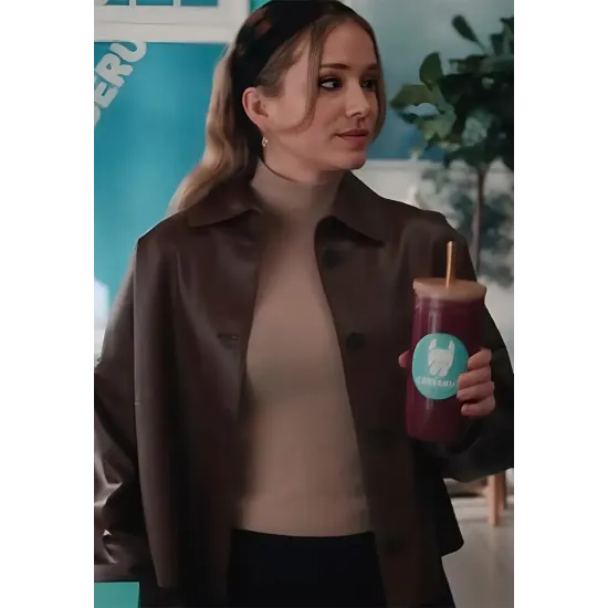 Elsbeth 24 Elizabeth Lail Leather Jacket